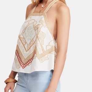 Free People Tops - Free people cool cabana cotton tank top Free People Tops - Free people cool cabana cotton tank top